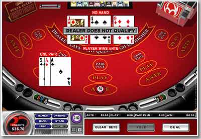 Free Casino Games 3 Card Poker